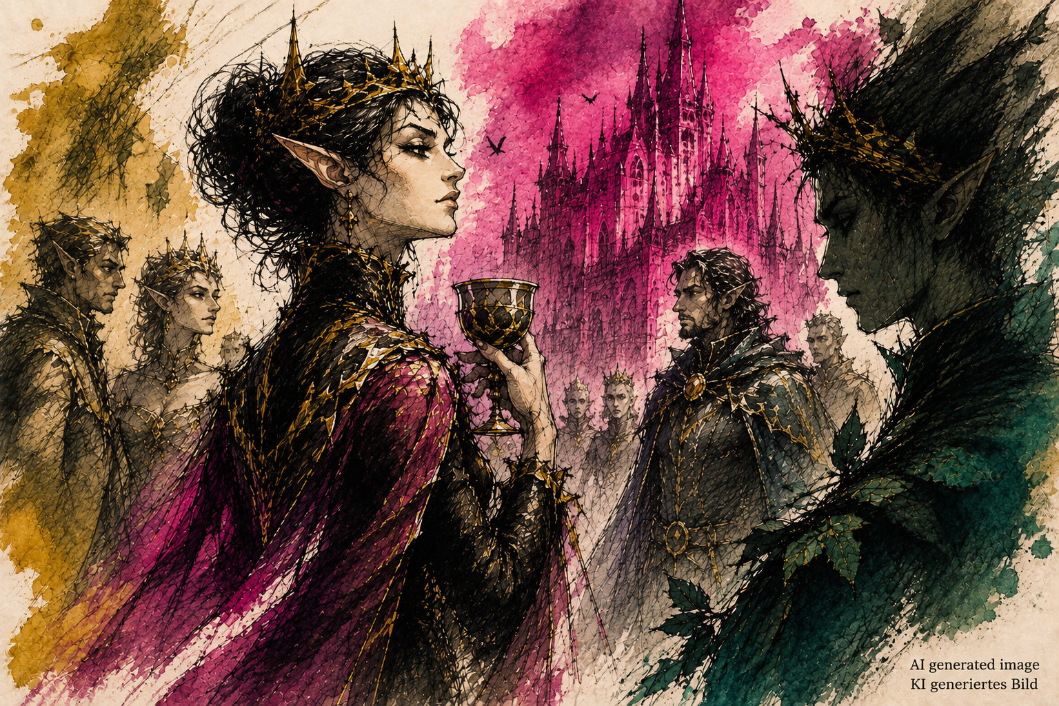 Neuer Campaign Frame „Court & Shadow“ von Kobold Press