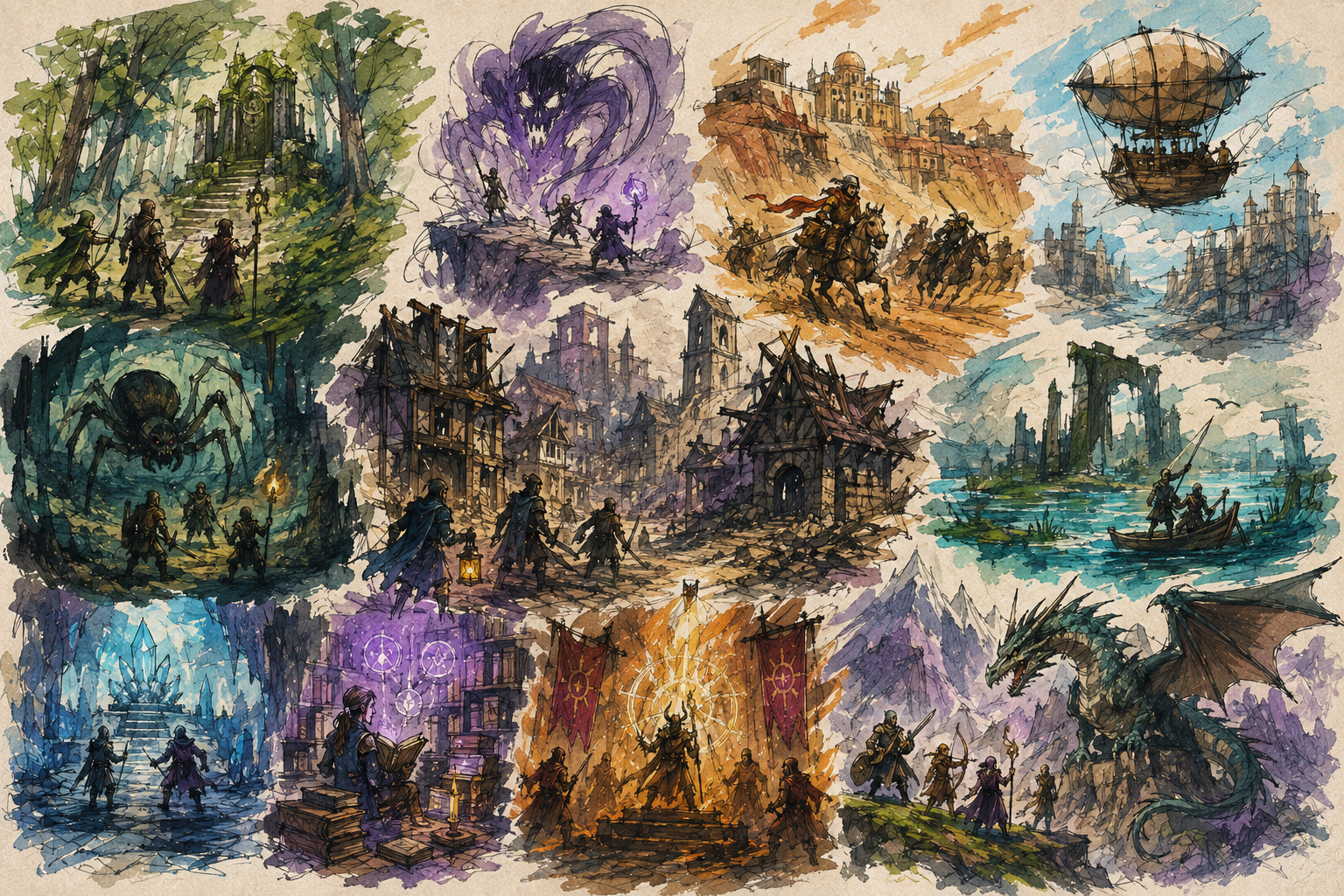 „One-Shot Wonders: Daggerheart“ – über 100 Abenteuer für alle offiziellen Campaign Frames
