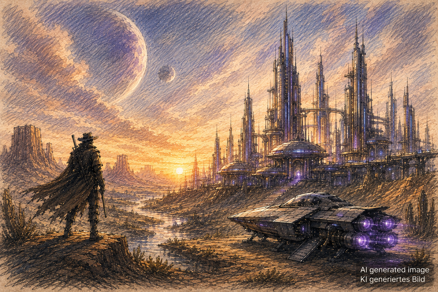 „Pilgrim“ – Sci-Fi-Space-Western für Daggerheart